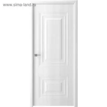 Дверное полотно «Элитекс 1», 900 2000 мм, глухое, цвет белый ясень
