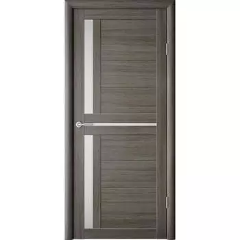 Дверное полотно Кельн, серый кедр, стекло мателюкс, 2000х900