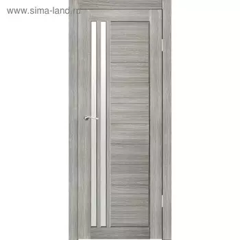 Дверное полотно "Квебек" Джерси, белый лакобель 2000х800