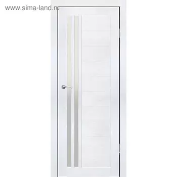 Дверное полотно "Квебек" Ясень белый, сатин 2000х900