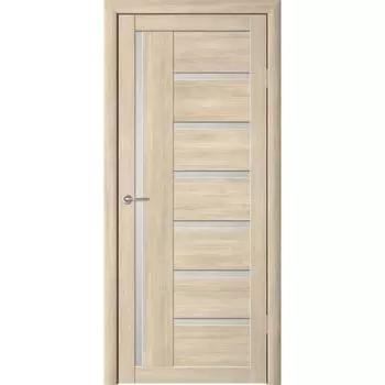 Дверное полотно Мадрид, лиственница мокко, стекло мателюкс, 2000х600