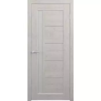 Дверное полотно Мехико, дуб снежный, стекло мателюкс, 2000х900