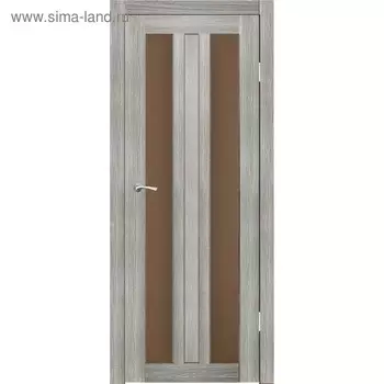 Дверное полотно "Монреаль 2" Джерси, бронза сатин 2000x900