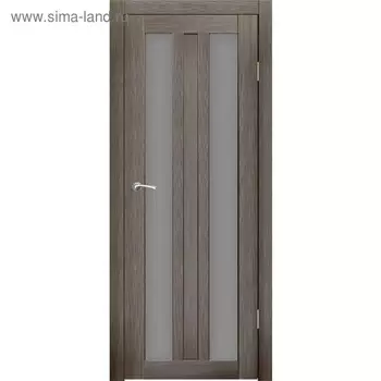 Дверное полотно "Монреаль 2" Какао, серый сатин 2000x600