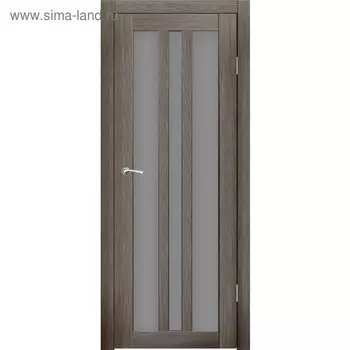 Дверное полотно "Монреаль 3" Какао, серый сатин 2000x700