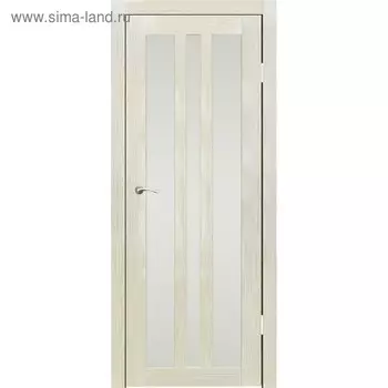 Дверное полотно "Монреаль 3" Капучино, сатин 2000x800