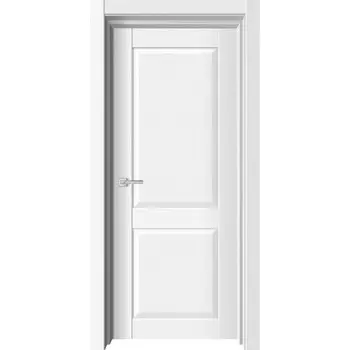 Дверное полотно NEO 341, 600 2000 мм, глухое, цвет ясень белый