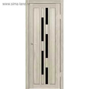 Дверное полотно "Оттава" Джерси, черный лакобель 2000x800