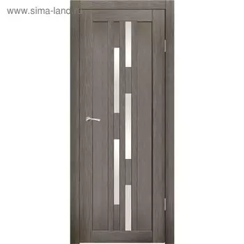 Дверное полотно "Оттава" Какао, белый лакобель 2000x600