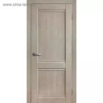 Дверное полотно «Салют-2», 800 2000 мм, глухое, цвет дуб эдисон