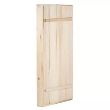 Дверной блок для бани, 18070см, из липы, на клиньях, массив, "Добропаровъ"