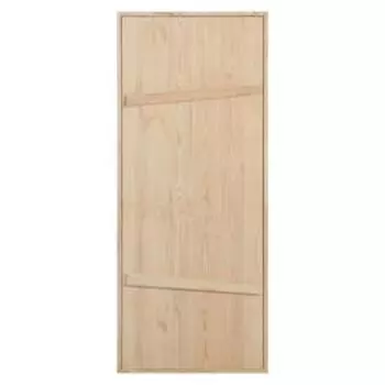 Дверной блок для бани, 19080см, из сосны, на клиньях, массив, "Добропаровъ"