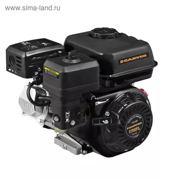 Двигатель CARVER 170FL, бенз., 4-такт., одноцилиндр., 7л.с., вых.вал S-type d=20 мм