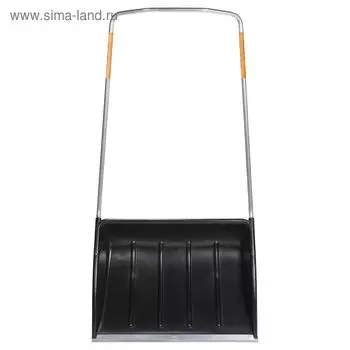 Движок пластиковый, ширина ковша 72 см, с металлической планкой