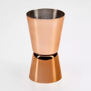 Джиггер TAKE IT EASY «Бар», 15 мл, 30 мл, нержавеющая сталь, бронзовый