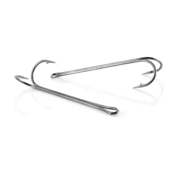 Двойники Yoshi Onyx Double Hook Ultra Long, 35 мм, размер №4, 10 шт., набор