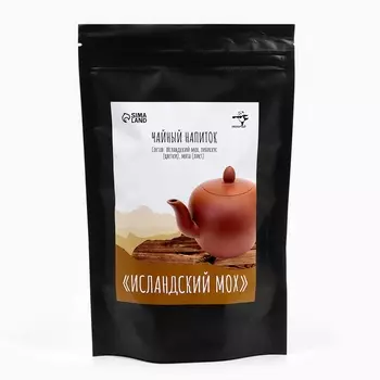 Чай травяной в пирамидках «Джекичай. Исландский мох», с гибискусом и мятой, 60 г