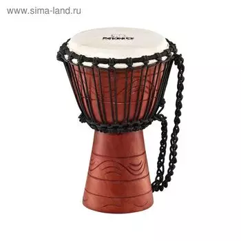 Джембе NINO-ADJ2-XXS Water Rhythm 4,5", махагони, натуральная кожа