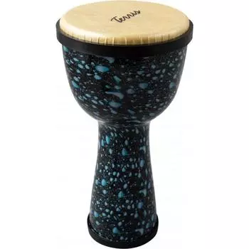 Джембе, пластик, 10"(25см)-20"(50см), черный