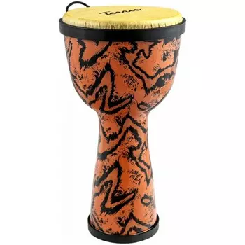 Джембе TERRIS DPC-08 URBAN Dune - пластик, 8"(20см)-16"(40см), оранжевый с черным