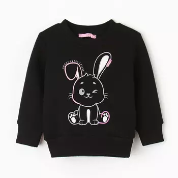 Джемпер детский, цвет черный, рост 104