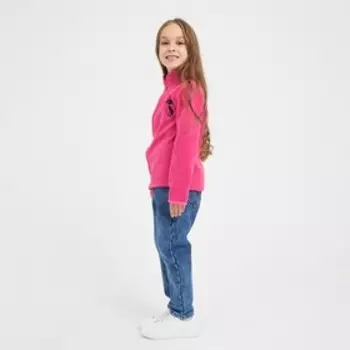 Джемпер детский, цвет малиновый, рост 104 см