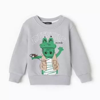 Джемпер детский, цвет серый, рост 92