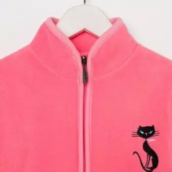 Джемпер детский, цвет тёмно-розовый, рост 104 см