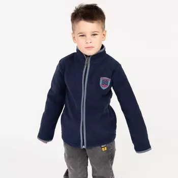 Джемпер детский, цвет тёмно-синий, рост 110 см