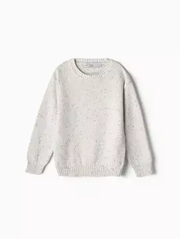 Джемпер детский KAFTAN, размер 36 (134-140 см), белый
