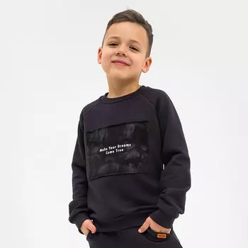 Джемпер детский KAFTAN Trendy, размер 30 (98-104 см), чёрный