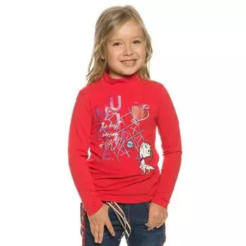 Джемпер для девочек, рост 104 см, цвет красный