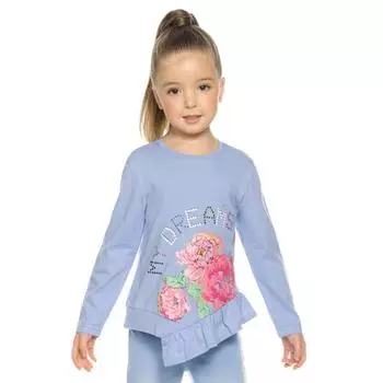 Джемпер для девочек, рост 110 см, цвет лаванда