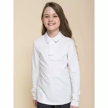 Джемпер для девочек, рост 122 см, цвет белый