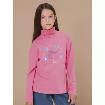 Джемпер для девочек, рост 122 см, цвет розовый