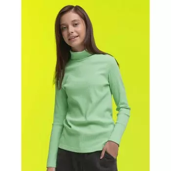Джемпер для девочек, рост 128 см, цвет оливковый