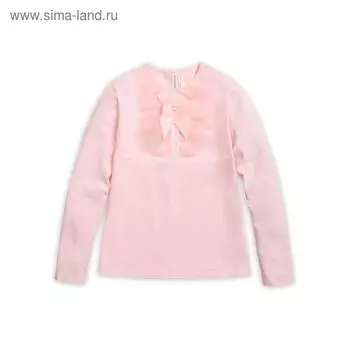 Джемпер для девочек, рост 164 см, цвет розовый