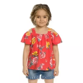 Джемпер для девочек, рост 86 см, цвет красный