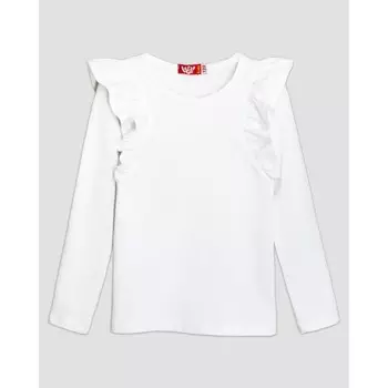 Джемпер для девочки, рост 122 см, цвет белый