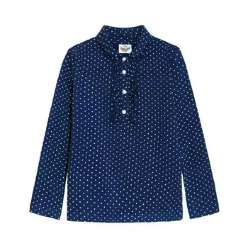 Джемпер для девочки, рост 128 см, цвет синий