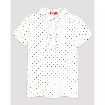 Джемпер для девочки, рост 140 см, цвет белый