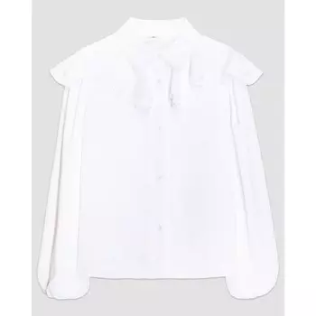 Джемпер для девочки, рост 158 см, цвет белый