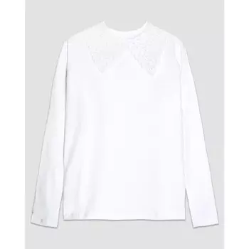 Джемпер для девочки, рост 158 см, цвет белый