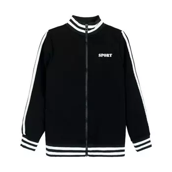 Джемпер для мальчика, рост 134 см, цвет чёрный