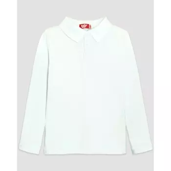 Джемпер для мальчика, рост 158 см, цвет белый