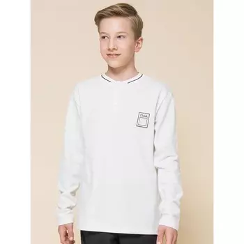 Джемпер для мальчиков, рост 158 см, цвет молочный