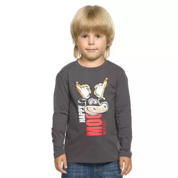 Джемпер для мальчиков, рост 86 см, цвет тёмно-серый