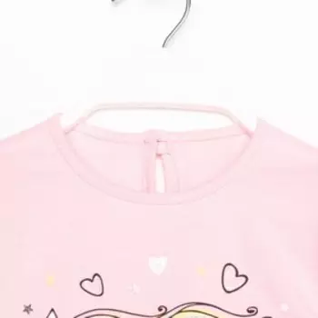 Джемпер (лонгслив) для девочки А.4-77-3., цвет розовый, рост 92