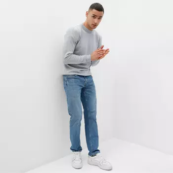Джемпер мужской MINAKU: Casual Collection, размер 46, графит