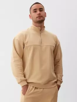 Джемпер мужской MINAKU: Casual Collection MAN, размер 54, бежевый